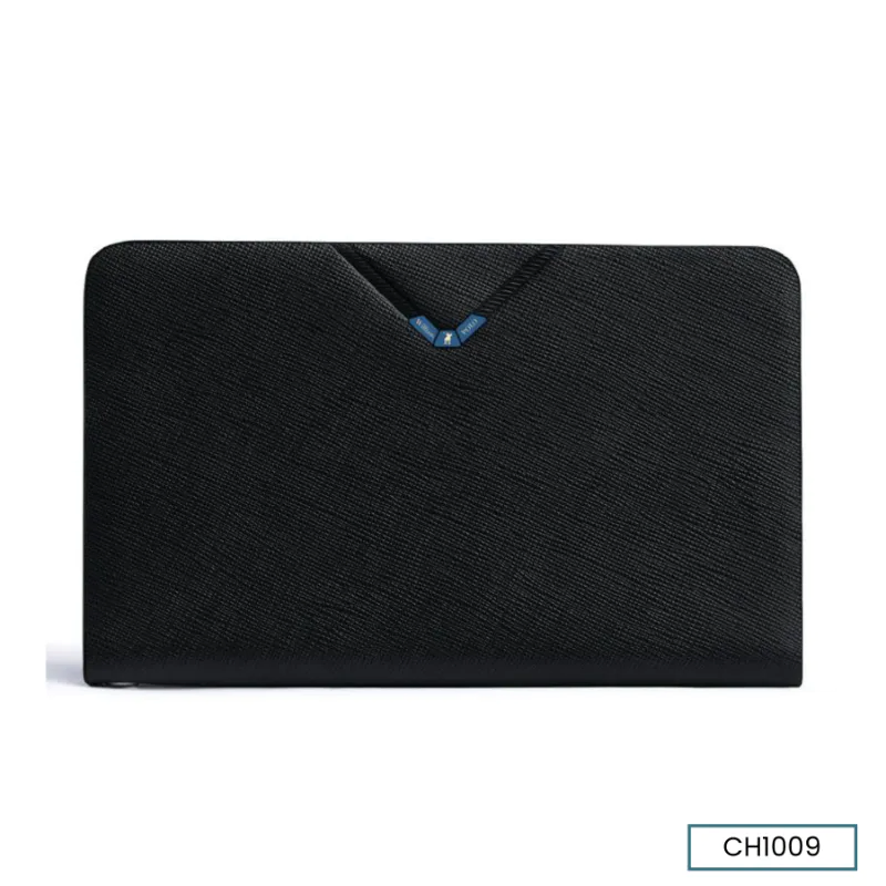 BLACK CROSS PATTERN CARD HOLDER